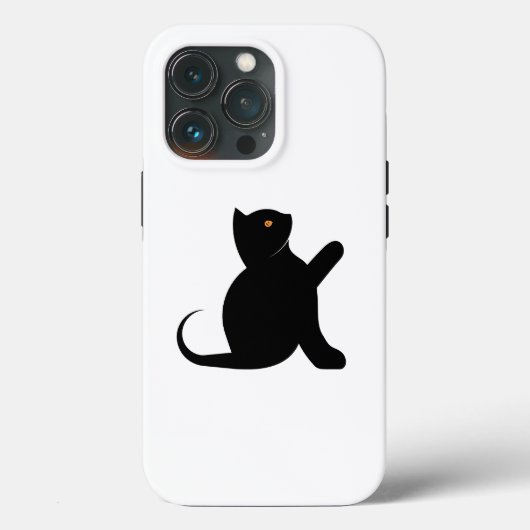 Cat Sprichwort Hello Case-Mate iPhone Hülle (Rückseite)