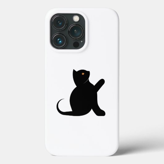 Cat Sprichwort Hello Case-Mate iPhone Hülle (Rückseite)