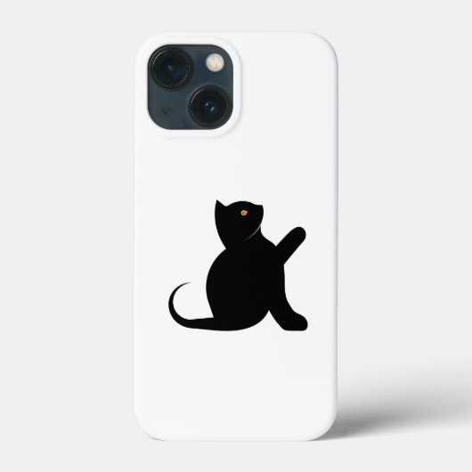 Cat Sprichwort Hello Case-Mate iPhone Hülle (Rückseite)