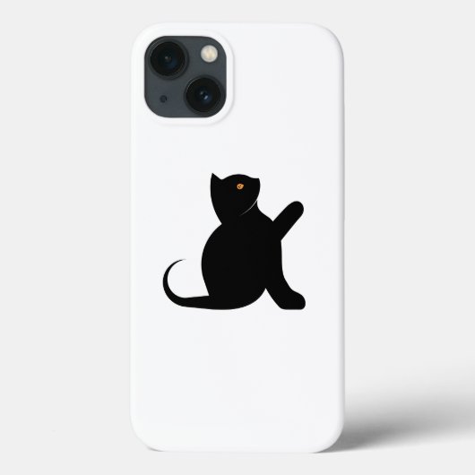 Cat Sprichwort Hello Case-Mate iPhone Hülle (Rückseite)