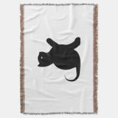 Cat Sprichwort Hello Decke (Vorderseite Vertikal)