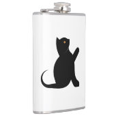 Cat Sprichwort Hello Flachmann (Rechts)