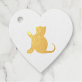 Cat Sprichwort Hello Geschenkanhänger (Vorderseite)