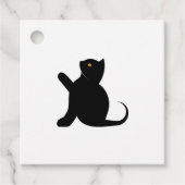 Cat Sprichwort Hello Geschenkanhänger (Vorderseite)