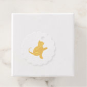 Cat Sprichwort Hello Geschenkanhänger (Mit Box)