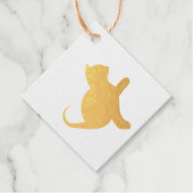 Cat Sprichwort Hello