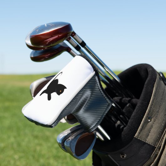 Cat Sprichwort Hello Golf Headcover (In Situ)