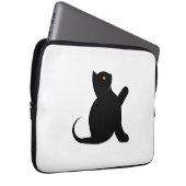 Cat Sprichwort Hello Laptopschutzhülle (Vorne Rechts)