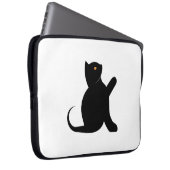 Cat Sprichwort Hello Laptopschutzhülle (Vorne Rechts)