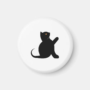 Cat Sprichwort Hello Magnet