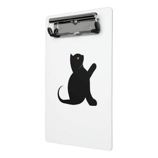 Cat Sprichwort Hello Mini Klemmbrett (Gewinkelt2)