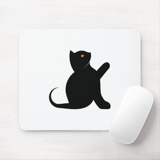 Cat Sprichwort Hello Mousepad (Mit Mouse)