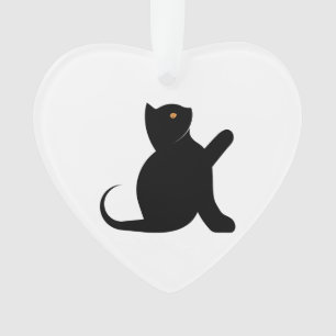Cat Sprichwort Hello Ornament