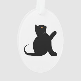 Cat Sprichwort Hello Ornament