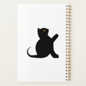 Cat Sprichwort Hello Planer (Rückseite)