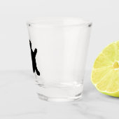 Cat Sprichwort Hello Schnapsglas (Rechts)