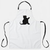 Cat Sprichwort Hello Schürze (Vorderseite)