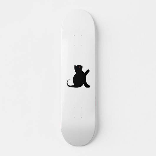 Cat Sprichwort Hello Skateboard (Vorne)