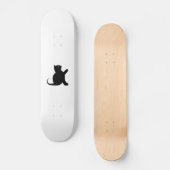 Cat Sprichwort Hello Skateboard (Vorderseite)
