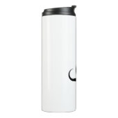 Cat Sprichwort Hello Thermosbecher (Nach links gedreht)