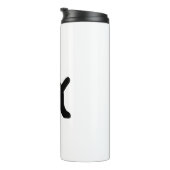 Cat Sprichwort Hello Thermosbecher (Nach rechts gedreht)