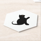 Cat Sprichwort Hello Untersetzer (angewinkelt)