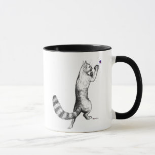 Cat Springing Tasse