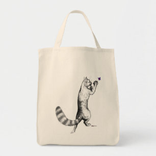 Cat Springing Tragetasche