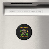 Cat St. Patrick's Day for Cat Lover Magnet (In Situ (Geschirrspüler))