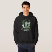 Cat St Patrick's Day Funny Catrick's Day Hoodie (Vorne ganz)