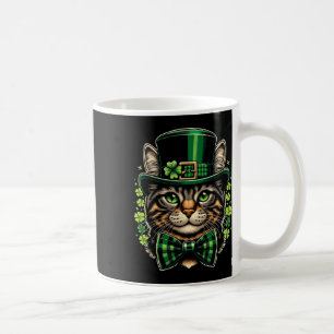 Cat St Patricks Day Männer Frauen Kinder Glücklich Kaffeetasse
