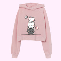 Cat Stack Hoodie - "Stacks Kittens"