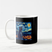 Cat Starry Night Van Gogh Cat for Cat Lover Cat Da Kaffeetasse (Links)