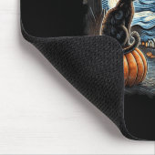 Cat Starry Night Van Gogh Cat for Cat Lover Cat Mo Mousepad (Ecke)