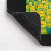 Cat Starry Night Van Gogh Cat For Cat Lover  Mousepad (Ecke)
