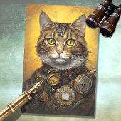 Cat Steampunk 2 Decoupage Paper Seidenpapier