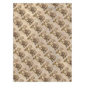 Cat Steampunk Vintag Retro Style Machine Tischdecke (Vorderseite)