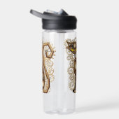 Cat Steampunk Vintag Retro Style Machine Trinkflasche (Rechts)