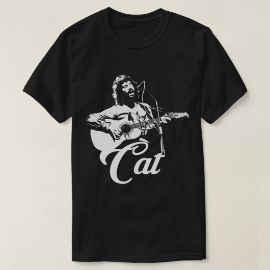 Cat Stevens - Essenzieller T - Shirt des White Sti (Design vorne)
