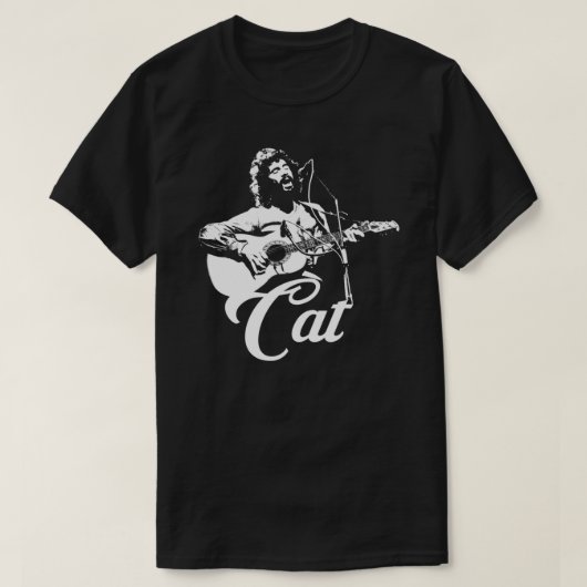 Cat Stevens - Essenzieller T - Shirt des White Sti (Design vorne)