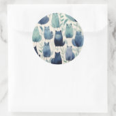 Cat Sticker Set für Geschenke und Handwerkskunst (Tasche)