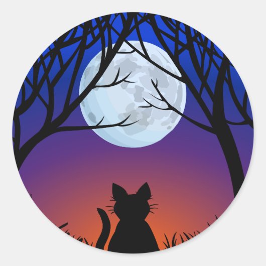 Cat Stickers Spaß Halloween Cat Stickers Cat Lover (Vorderseite)