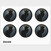 Cat Stickers Spaß Halloween Cat Stickers Cat Lover (Blatt)