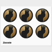 Cat Stickers Spaß Halloween Cat Stickers Cat Lover (Blatt)
