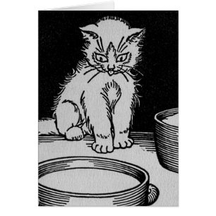 Cat Sticks Out Tongue Niedlich Funny Kitty Cartoon