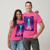 Cat Stolen by Ufo T-Shirt (Unisex)