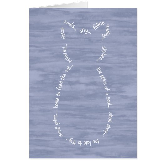 Cat Story Card (Vorne)