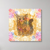 Cat Stretched Canvas Print Leinwanddruck (Vorderseite)