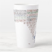 Cat Strong Coffee Milchtasse (Vorderseite)