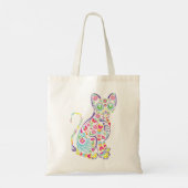 Cat Sugar Skull Dia De Los Muertos Niedlich Mexica Tragetasche (Rückseite)